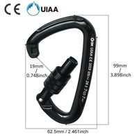 Twist Lock Carabiner (5pcs)